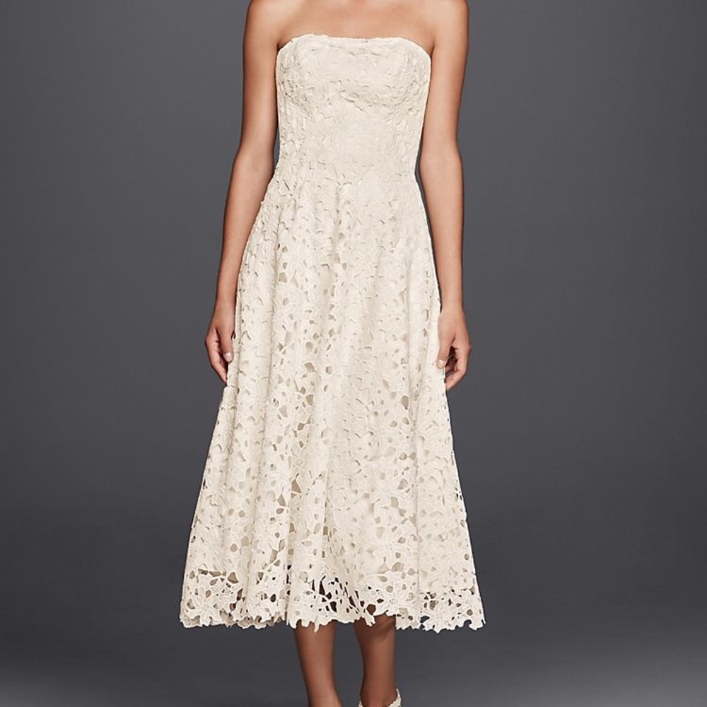 Floral Tea Cut Length Dress